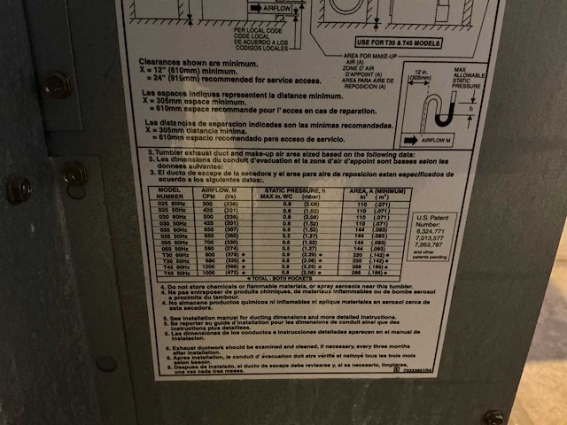 Ipso dr25 industriële wasdroger - afbeelding 2 van  10