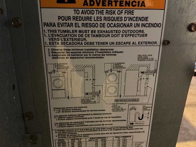 Ipso dr25 industriële wasdroger - afbeelding 10 van  10