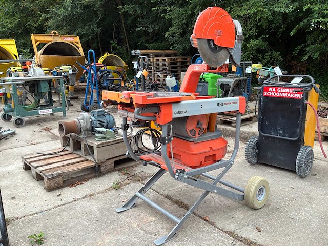 Iq iqms362i-ce droogzaag / steenzaagmachine - afbeelding 1 van  10