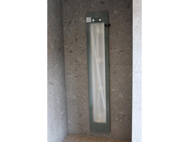 Ir verwarming sunshower large one met afmeting 33 x 185 cm. - afbeelding 2 van  2