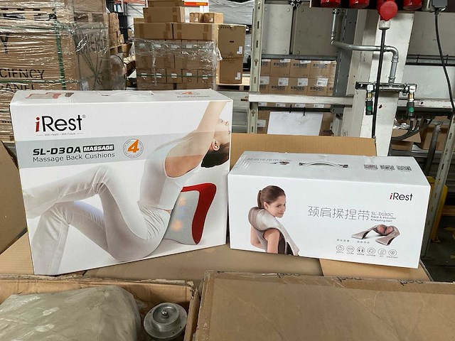 Irest sl-180c & sl-d30s massagekussen (36x) - afbeelding 1 van  2