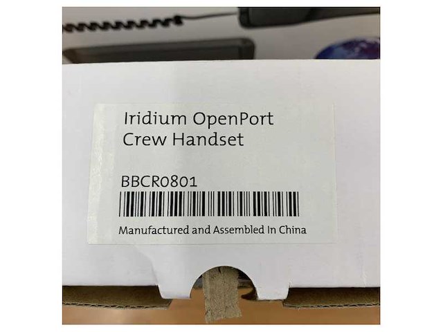 Iridium pilot below decks communication kit with phones - afbeelding 8 van  9