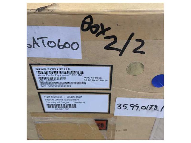 Iridium pilot omnidirectional satellite antenna communication system - afbeelding 4 van  4