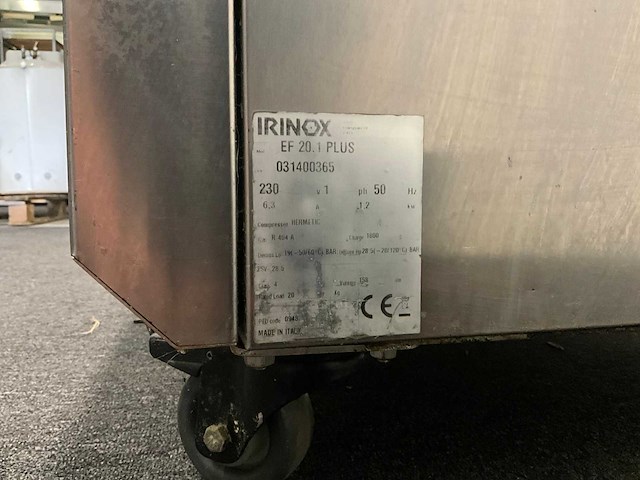 Irinox blast chiller - afbeelding 9 van  9