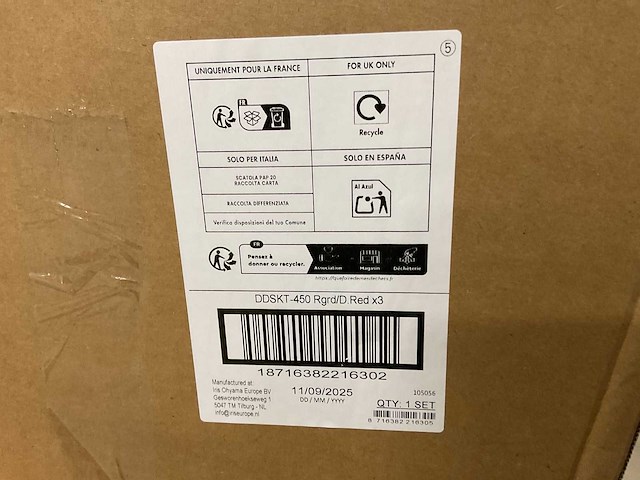 Iris partij kunststof opbergbakken - afbeelding 7 van  10