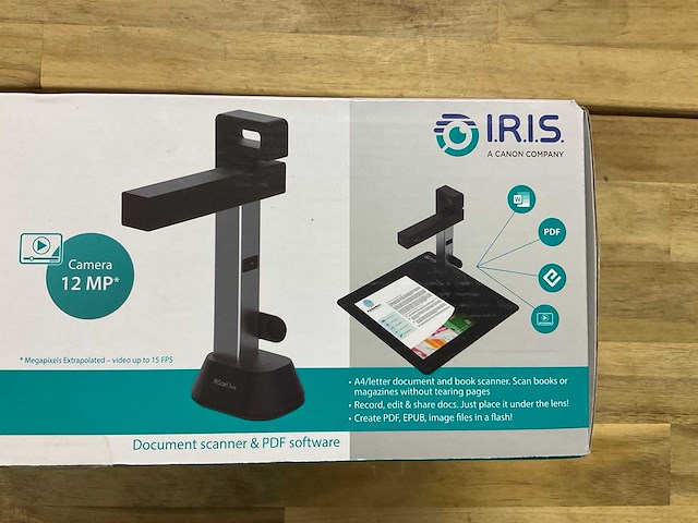 Iriscan desk 6 scanner - afbeelding 2 van  3