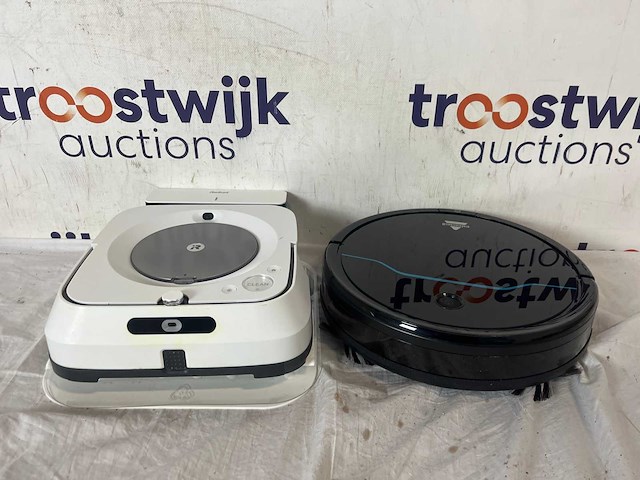 Irobot braava jet m6 - dweilrobot - geschikt voor smarthome - m6138 + bissel ev676 - afbeelding 1 van  1