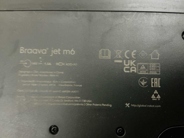 Irobot braava jet m6 robotstofzuiger - afbeelding 3 van  3