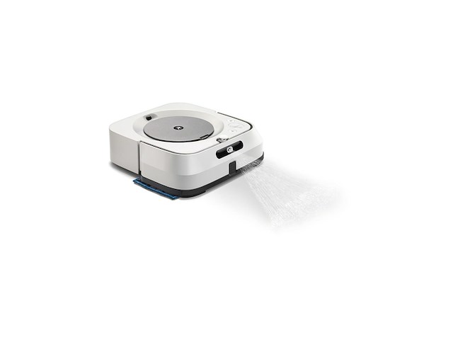 Irobot braava m6138 dweilrobot wit - afbeelding 2 van  5
