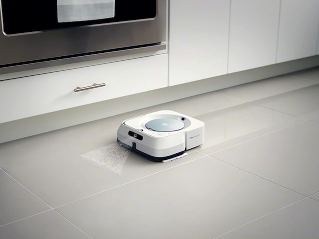 Irobot braava m6138 dweilrobot wit - afbeelding 3 van  5