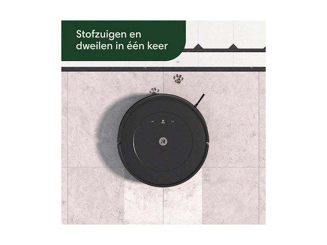 Irobot roomba combo 2 robotstofzuiger met dweilfunctie zwart - afbeelding 4 van  6
