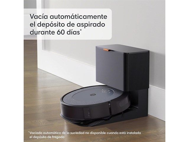 Irobot roomba combo i5+ robotstofzuiger grijs - afbeelding 4 van  7