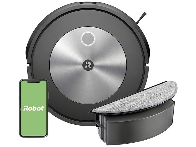Irobot roomba combo j5 robotstofzuiger met dweilfunctie objectdetectie - afbeelding 4 van  5