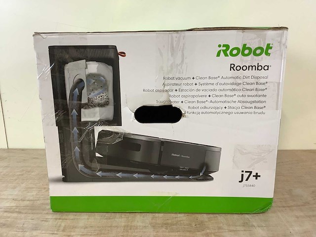 Irobot roomba combo j7+ robotstofzuiger - afbeelding 2 van  8