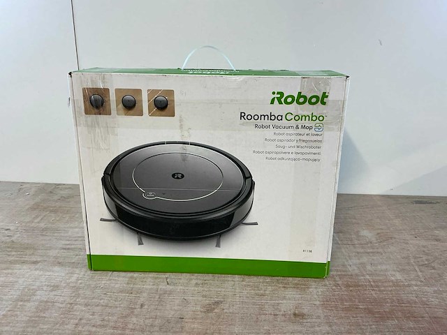 Irobot roomba combo r1138 robotstofzuiger - afbeelding 2 van  8