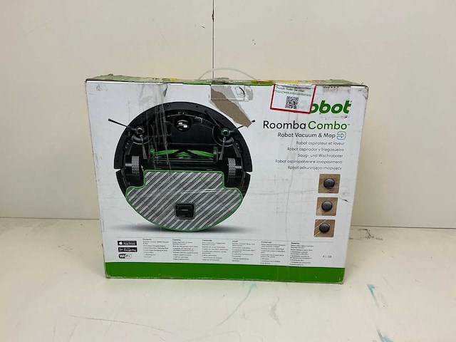 Irobot roomba combo r1138 robotstofzuiger - afbeelding 2 van  8