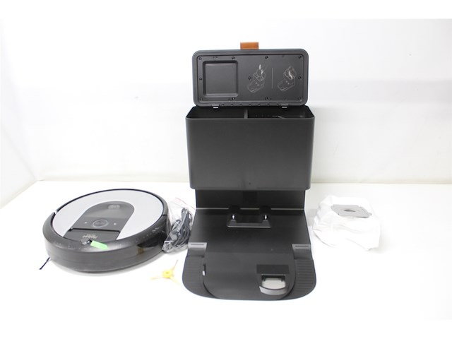 Irobot roomba i7+ robotstofzuiger met slimme navigatie zilver/zwart - afbeelding 5 van  6