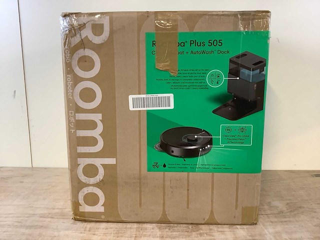 Irobot roomba plus 505 j9+ robotstofzuiger - afbeelding 2 van  8
