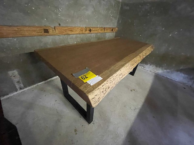 Iroko tafel 1800x850x70mm - afbeelding 1 van  3