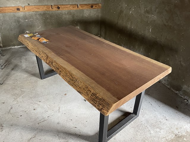 Iroko tafel, 1800x850x70mm - afbeelding 2 van  3