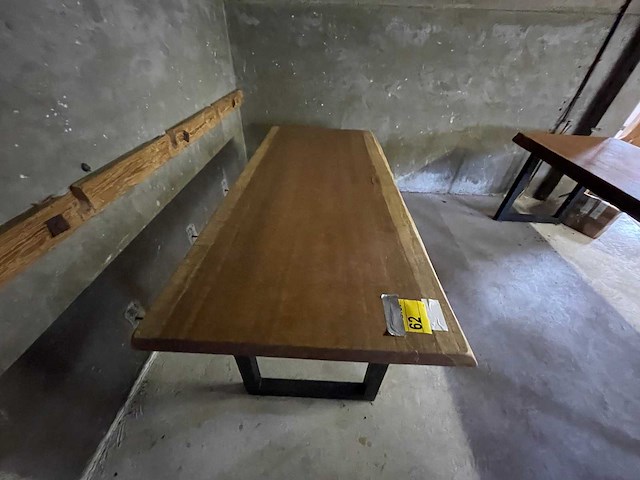 Iroko tafel 1800x850x70mm - afbeelding 2 van  3