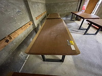 Iroko tafel 2000x900x70mm - afbeelding 2 van  3