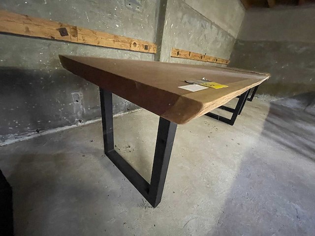 Iroko tafel 2000x900x70mm - afbeelding 3 van  3