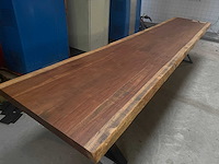 Iroko tafel 4000x850x65mm