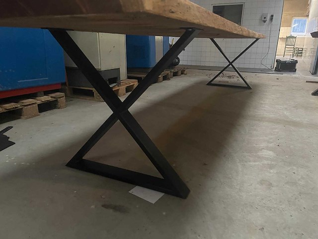 Iroko tafel 4000x850x65mm - afbeelding 3 van  3