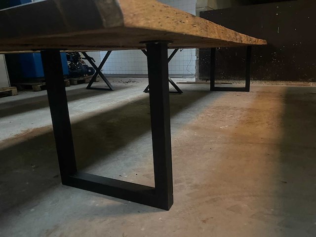 Iroko tafel 4000x900x65mm - afbeelding 3 van  3