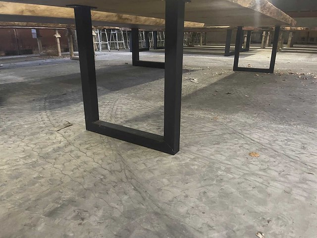 Iroko tafel 4000x900x65mm - afbeelding 3 van  3