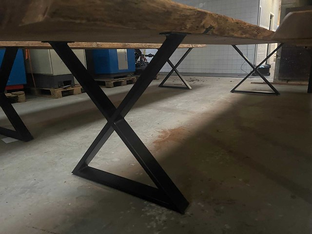 Iroko tafel 4000x900x65mm - afbeelding 3 van  3