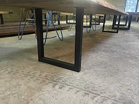 Iroko tafel 4400x1000x65mm - afbeelding 3 van  3