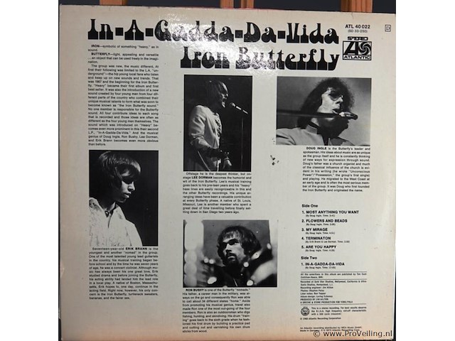 Iron butterfly - afbeelding 2 van  5
