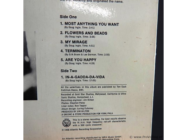 Iron butterfly - afbeelding 3 van  5