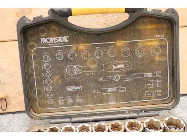 Ironside doppenset 1/2" - 10-32mm - afbeelding 4 van  5