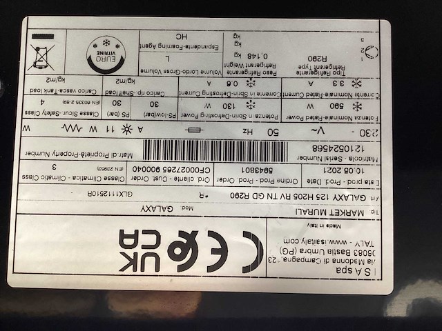 Isa galaxy koelvitrine - afbeelding 9 van  12