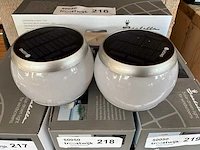 Isabella windscherm solarlamp (2x)