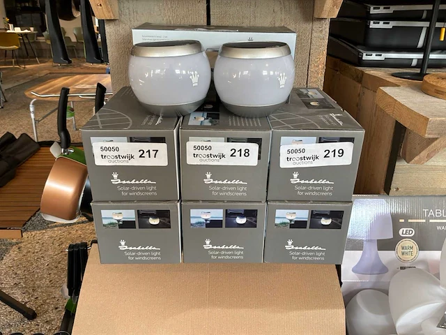 Isabella windscherm solarlamp - afbeelding 4 van  4