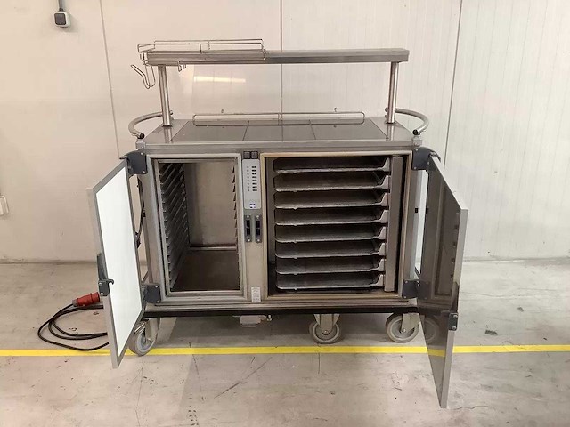 Iseco - serelis 8.2 fresh - gekoelde en verwarmde serveerwagen - afbeelding 7 van  10