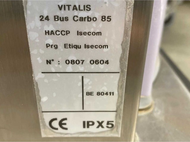 Iseco - vitalis 24 bus carbo 85 - geïsoleerde maaltijden transportwagen - afbeelding 5 van  12