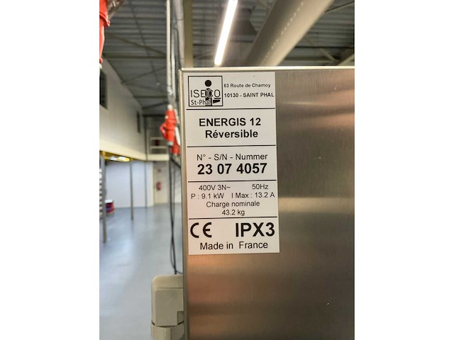 Iseco energis 12 réverible regenereerkast met tafel (3x) - afbeelding 9 van  11