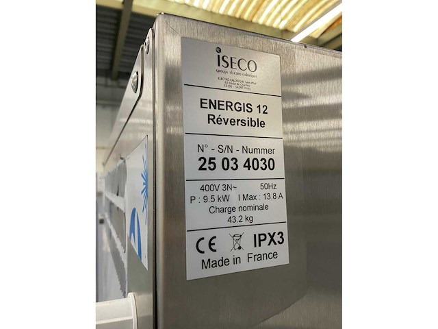 Iseco energis 12 réverible regenereerkast met tafel (3x) - afbeelding 11 van  13