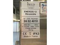 Iseco energis 12 réverible regenereerkast met tafel (4x) - afbeelding 8 van  14