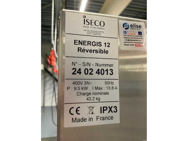 Iseco energis 12 réverible regenereerkast met tafel (4x) - afbeelding 10 van  14
