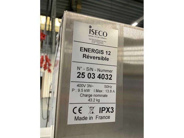 Iseco energis 12 réverible regenereerkast met tafel (4x) - afbeelding 10 van  14