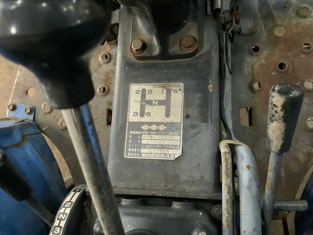 Iseiki t 1210 minitractor - afbeelding 14 van  15