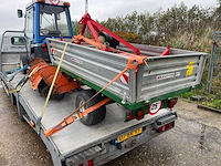 Iseki 315 minitractor met diverse aanbouwdelen en aanhanger - afbeelding 3 van  26