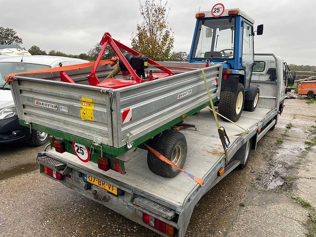 Iseki 315 minitractor met diverse aanbouwdelen en aanhanger - afbeelding 4 van  26