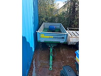 Iseki 315 minitractor met diverse aanbouwdelen en aanhanger - afbeelding 9 van  26